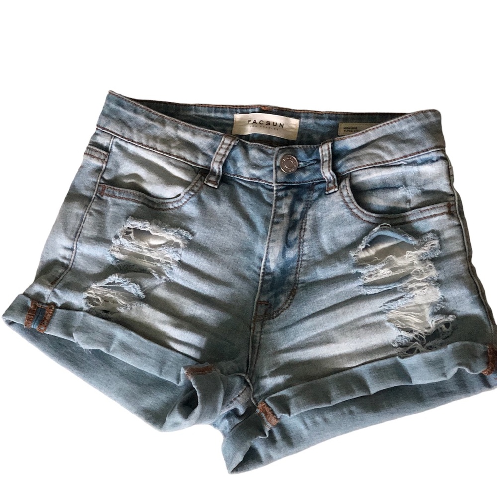 Pacsun High Rise Super Stretch Shortie - Size 23